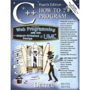 C++ How to Program 9780130384744