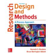 Research Design and Methods: A Process Approach 9781259844744