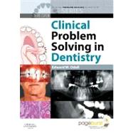 Clinical Problem Solving in Dentistry 9780702044748