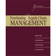 Purchasing and Supply Chain Management, 5th Edition 9781133464754