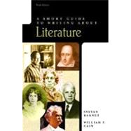 Short Guide to Writing About Literature, A 9780321104762