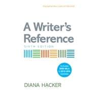 A Writer's Reference with 2009 MLA and 2010 APA Updates 9780312664763