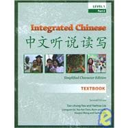 Integrated Chinese Level 1, Pt 2, 2nd Ed 9780887274763