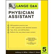 Lange Q&A: Physician Assistant, Fifth Edition 9780071464765