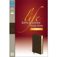 Life Application Study Bible: New International Version Distressed Brown Bonded Leather 9780310434771
