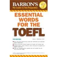 Essential Words for the TOEFL 9780764144776