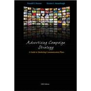 Advertising Campaign Strategy A Guide to Marketing Communication Plans 9781133434801