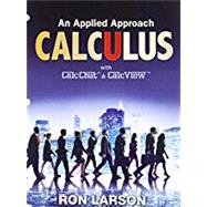Bundle: Calculus: An Applied Approach, Loose-Leaf Version, 10th + WebAssign Printed Access Card for Larson's Calculus: An Applied Approach, 10th Editi