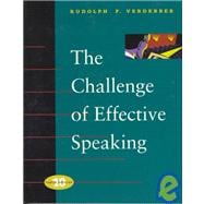 The Challenge of Effective Speaking