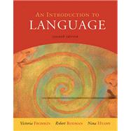 An Introduction to Language 9780155084810