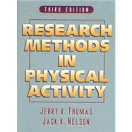 Research Methods in Physical Activity 9780880114813