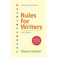 Rules for Writers with 2009 MLA and 2010 APA Updates 9780312664817