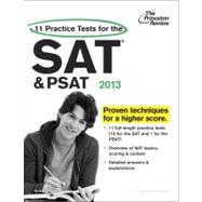 11 Practice Tests for the SAT and PSAT, 2013 Edition 9780307944818