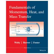 Fundamentals of Momentum, Heat and Mass Transfer 9780470504819
