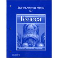 Student Activities Manual for Golosa A Basic Course in Russian, Book Two 9780205214822