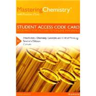 MasteringChemistry with Pearson eText -- Standalone Access Card -- for Introductory Chemistry Concepts and Critical Thinking 9780321804822