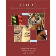 Calculus for Business, Economics, Life Sciences and Social Sciences Value Package (includes Calculus Students Solutions Pack (Tutor Center and Student Solutions Manual)) 9780135134870