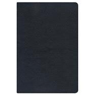 KJV Large Print Personal Size Reference Bible, Black Genuine Leather Indexed 9781433644870