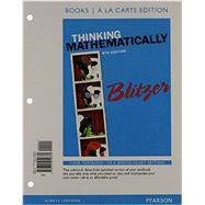 Thinking Mathematically, Books a la carte Edition 9780321914880
