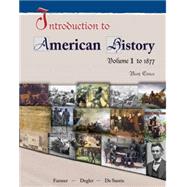 INTRO TO AMERICAN HISTORY VOL 1 9781627514880