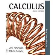 Calculus: Early Transcendentals 9781464114885