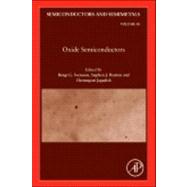 Oxide Semiconductors 9780123964892