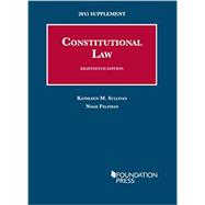 Constitutional Law: 2015 Supplement 9781634594899