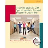 Teaching Students with Special Needs in General Education Classrooms 9780135014905