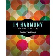 In Harmony Reading and Writing 9780133944914