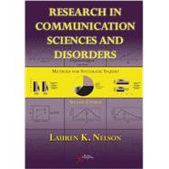 Research in Communication Sciences and Disorders 9781597564915