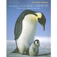 Foundations of College Chemistry, Student Solutions Manual, 13th Edition 9780470554920