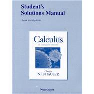 Student Solutions Manual for Calculus for Biology and Medicine 9780321644923