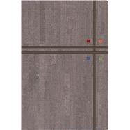 RVR 1960 Biblia de Estudio Arco Iris, gris pizarra/oliva símil piel 9781433644924