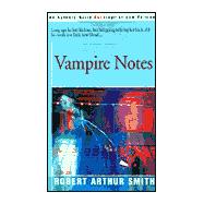 Vampire Notes