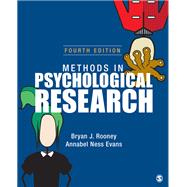 Methods in Psychological Research 9781506384931