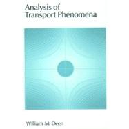 Analysis of Transport Phenomena