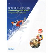Small Business Management: Entrepreneurship and Beyond, 5th Edition 9781133464952