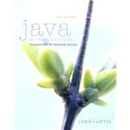 Java Software Solutions 9780133594959