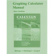 Graphing Calculator Manual for Calculus and Its Applications 9780321744968