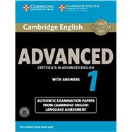 Cambridge English Advanced 1 with Answers: Authentic Examination Papers from Cambridge English Language Assessment 9781107654969
