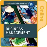 IB Business Management Online Course Book Oxford IB Diploma Program 9780198354970