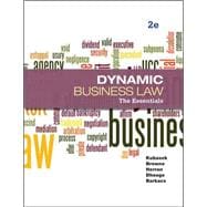 Dynamic Business Law: The Essentials 9780073524979