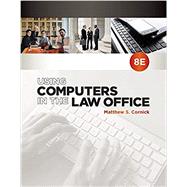 Using Computers in the Law Office 9781337624985