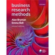 Business Research Methods 9780199284986