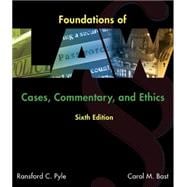 Foundations of Law Cases, Commentary and Ethics 9781305505001