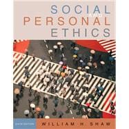 Social and Personal Ethics 9780495095002