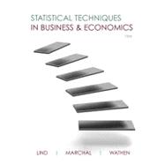 Statistical Techniques in Business & Economics with Connect Plus 9780077505011