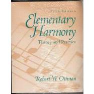 Elementary Harmony Theory and Practice with CD 9780137755035