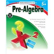 Pre-Algebra, Grades 5-8 9781483805047