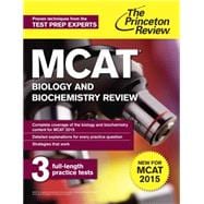 MCAT Biology and Biochemistry Review 9780804125048